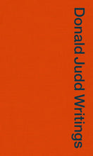Load image into Gallery viewer, Donald Judd Writings