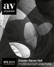Load image into Gallery viewer, AV Proyectos 072 2015: Dossier Steven Holl