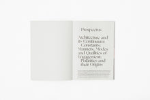 Load image into Gallery viewer, Architecture in its Continuums, 9780994269799