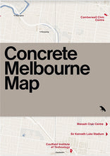 Load image into Gallery viewer, Concrete Melbourne Map