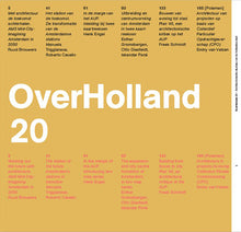 Load image into Gallery viewer, Overholland 20