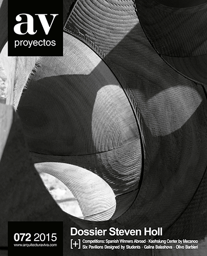 AV Proyectos 072 2015: Dossier Steven Holl