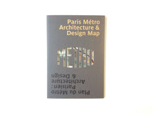 Load image into Gallery viewer, Paris Metro Architecture &amp; Design Map
