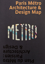 Load image into Gallery viewer, Paris Metro Architecture &amp; Design Map
